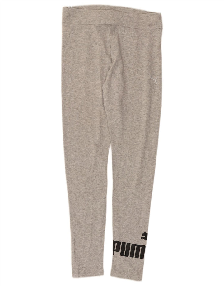 Puma Legging graphique pour femme UK 12 Gris moyen