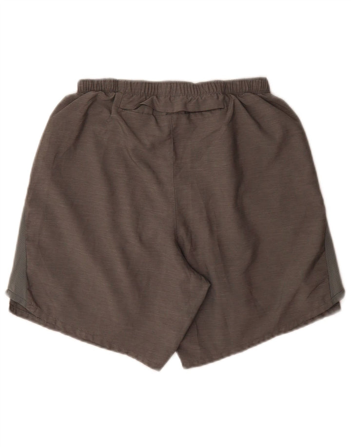 Nike Short de sport Dri Fit pour homme Petit gris Polyester