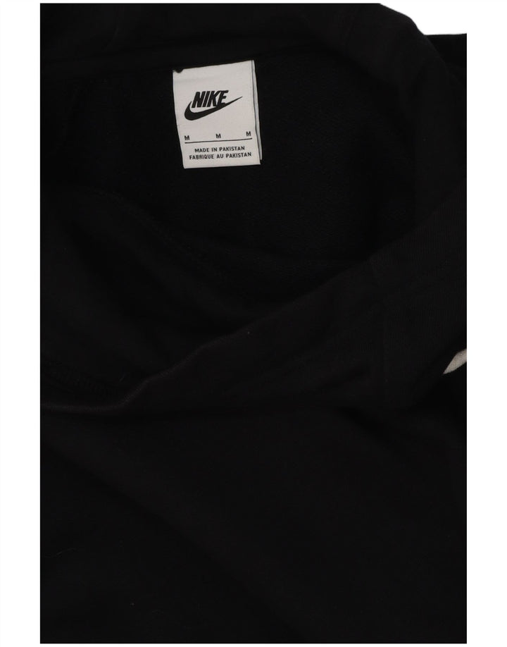 Nike Pull à capuche pour homme en coton noir moyen