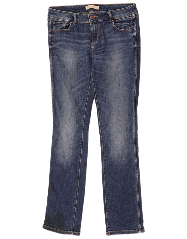 Jean slim femme Zara EU 38 Small W28 L31 Bleu marine Coton