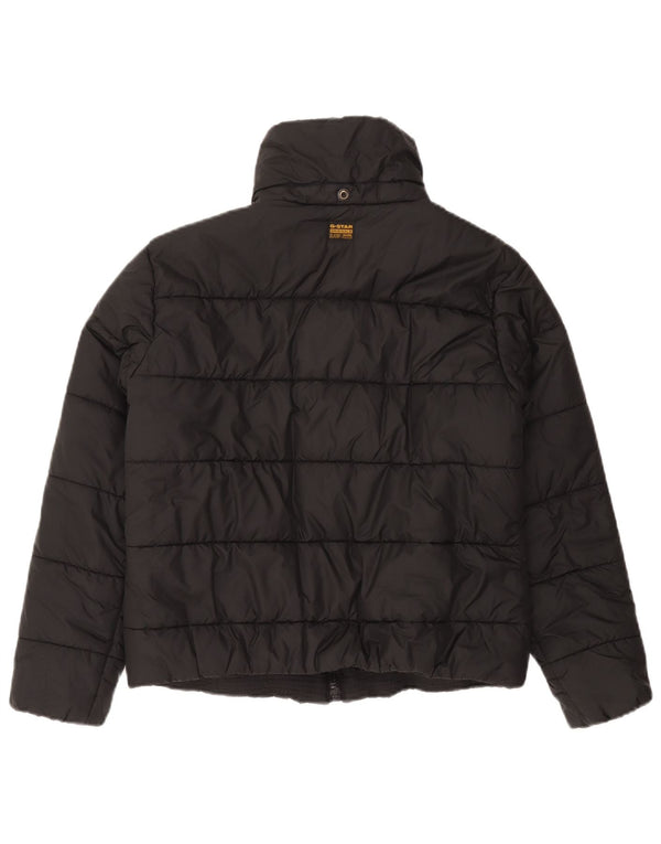 G-Star Veste matelassée pour femme UK 16 Large Noir Polyester