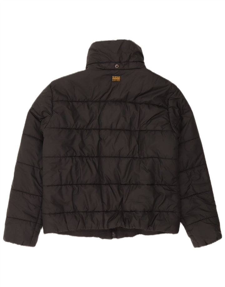 G-Star Veste matelassée pour femme UK 16 Large Noir Polyester