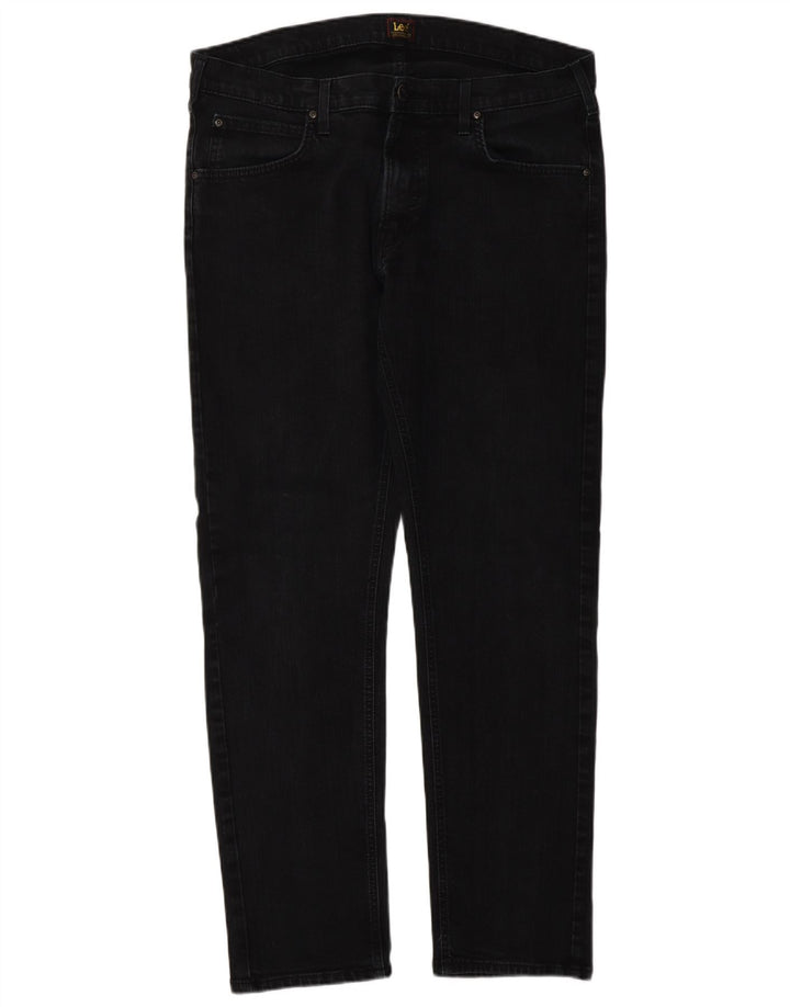 Lee Daren Jean slim avec braguette zippée pour homme W36 L32 Gris Coton