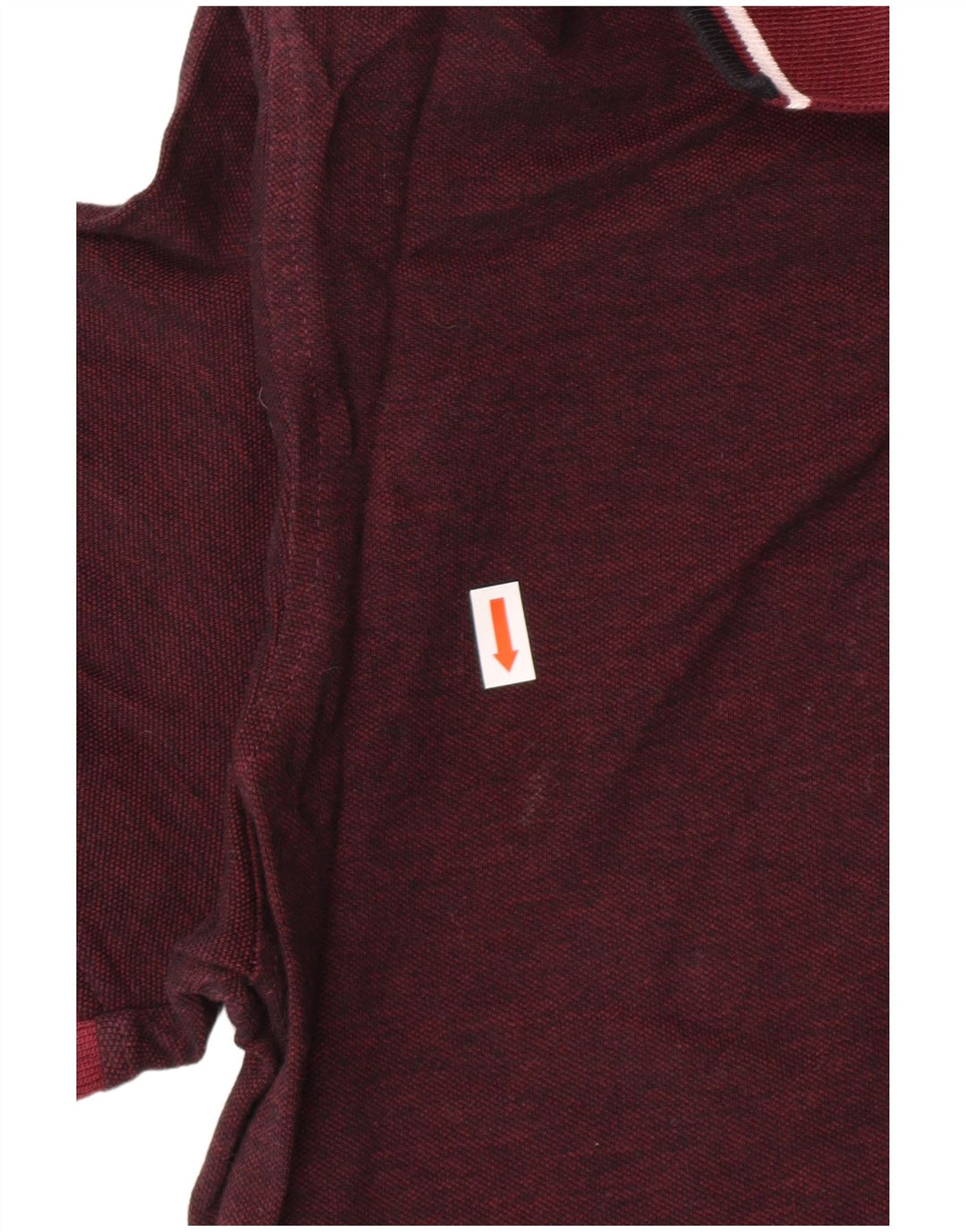 JACK & JONES Polo Homme Bordeaux Moyen Coton