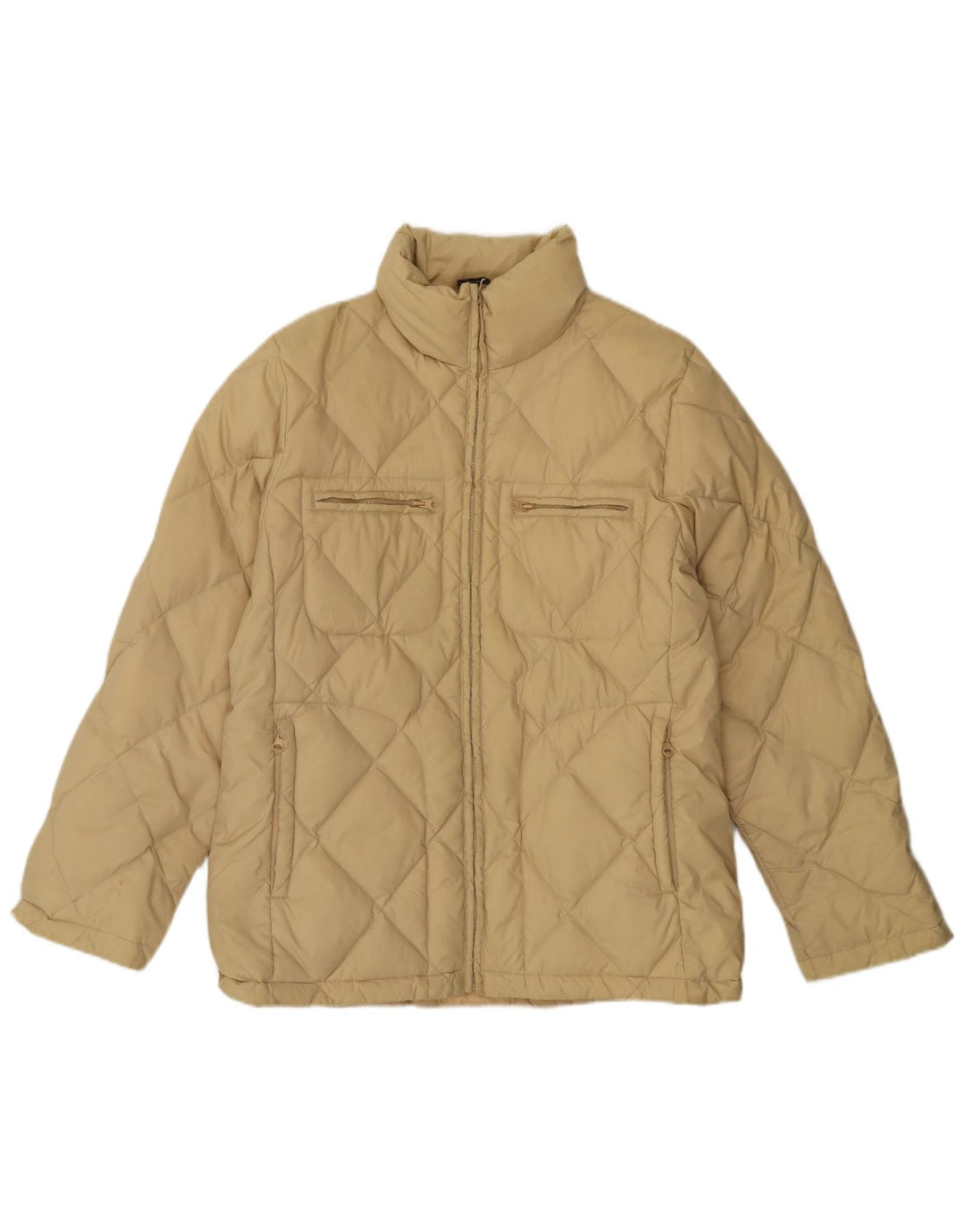 Invicta Veste matelassée pour femme UK 14 Beige moyen Polyamide