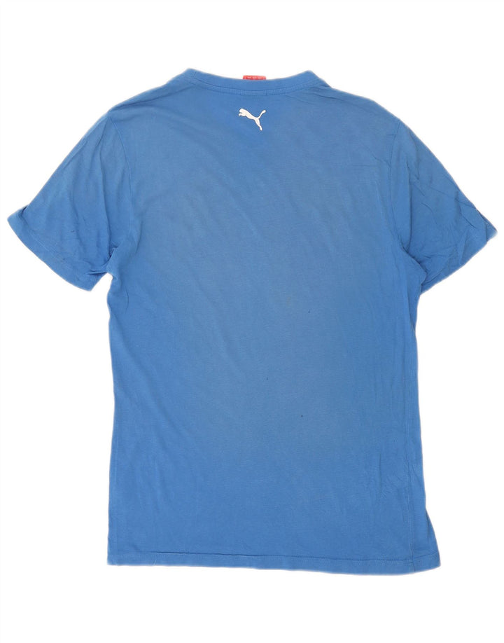 Puma T-Shirt Graphique Homme Petit Bleu