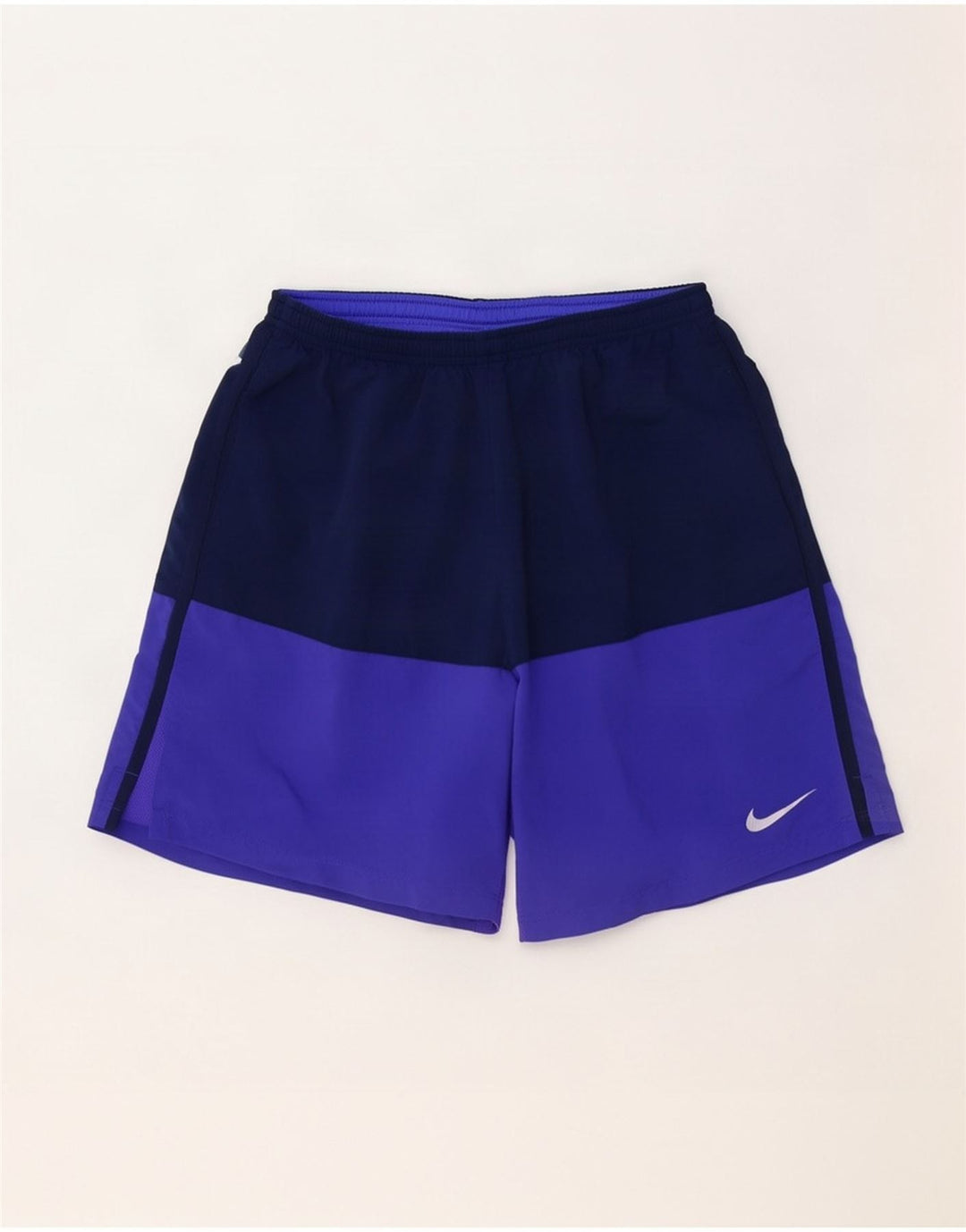 Nike Short de sport Dri Fit pour homme en polyester color block Taille L
