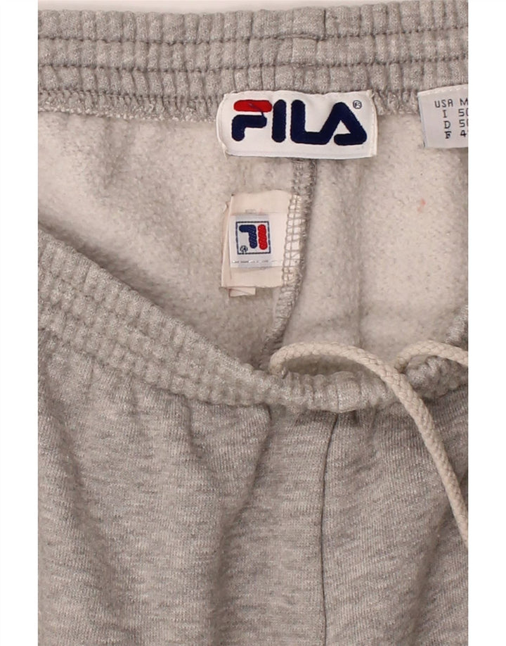 FILA Mens Tracksuit Trousers Medium  Grey Cotton Vintage Fila and Second-Hand Fila from Messina Hembry 
