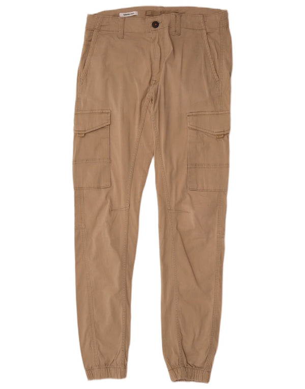 Jack & Jones Pantalon Cargo Paul Tapered Homme W31 L34 Coton Beige