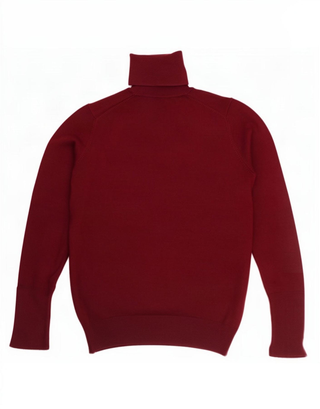 Zara Pull col roulé pour femme UK 12 Bordeaux moyen