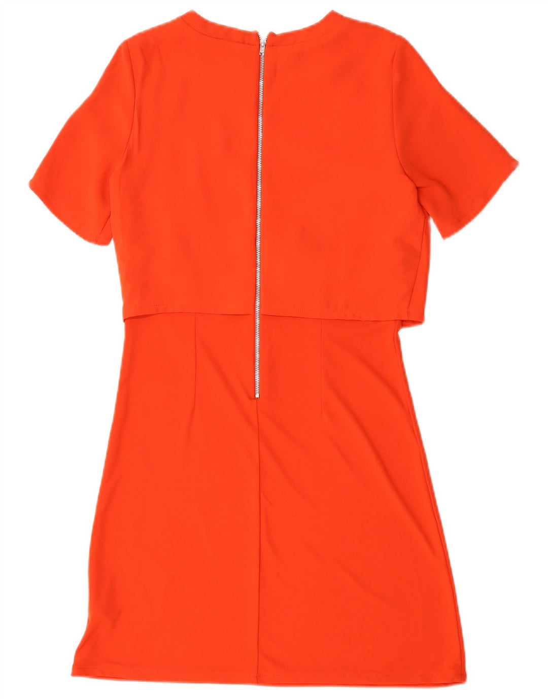 Oasis Robe trapèze pour femme UK 6 XS Rouge Polyester