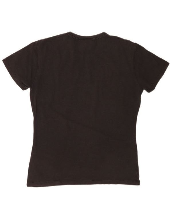 North Sails Womens Graphic T-Shirt Top UK 14 Large Grey Cotton
