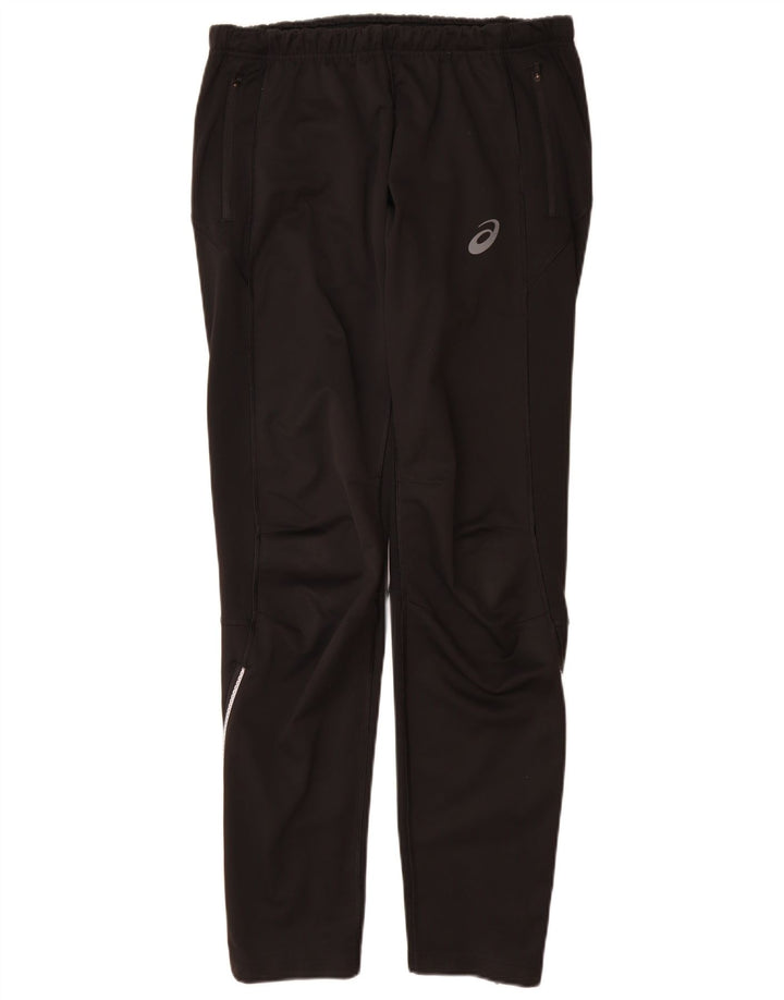 Asics Pantalon De Survêtement Homme Noir Moyen Polyester