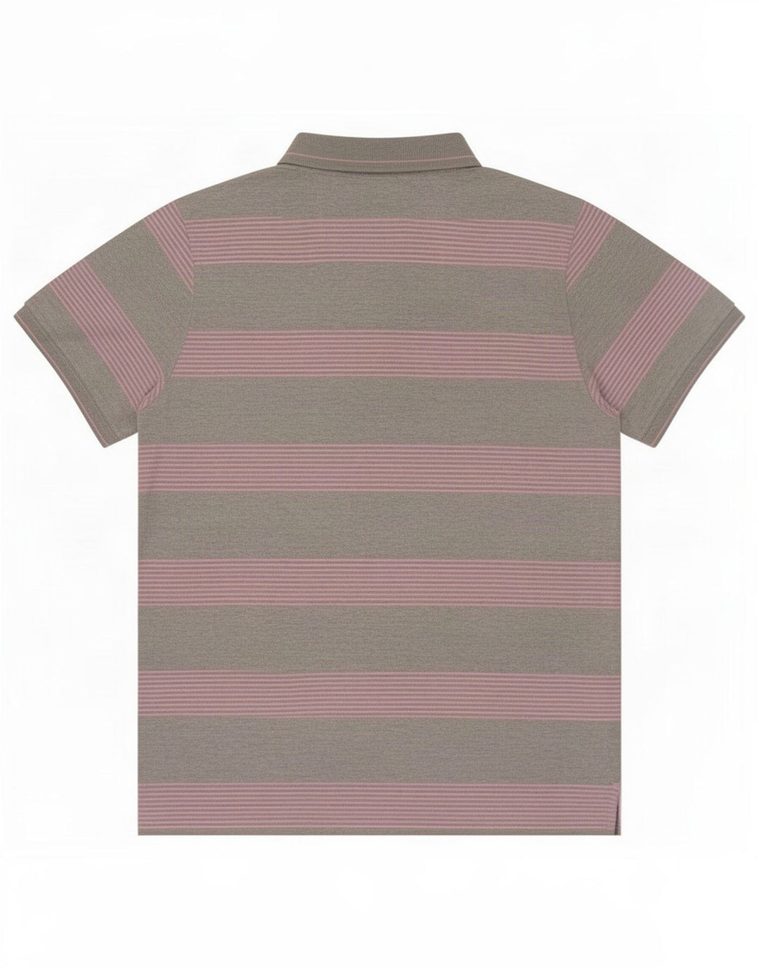 Champion Polo Homme Gris Moyen Rayé