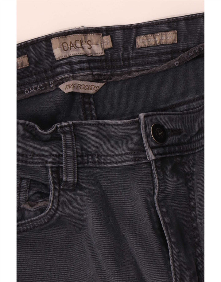 Dack's Jean droit homme IT 50 Large W32 L31 bleu marine coton