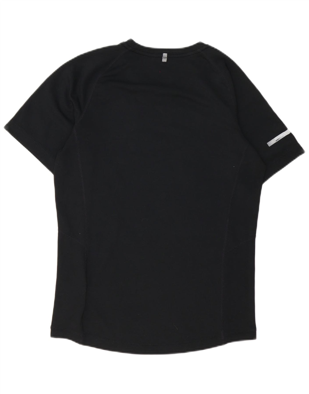 NIKE Hommes Dri Fit T-Shirt Haut Petit Noir Polyester