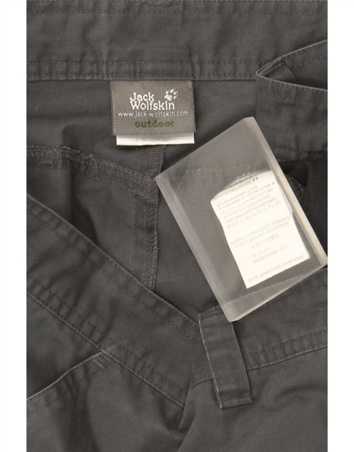 Jack Wolfskin Pantalon cargo de randonnée pour homme W38 L35 Gris Polyester