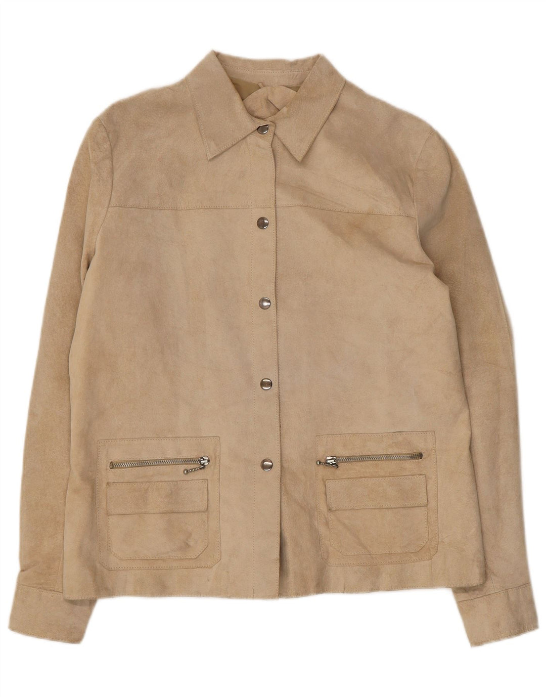 Conbipel Veste en Daim Femme IT 48 XL Cuir Beige