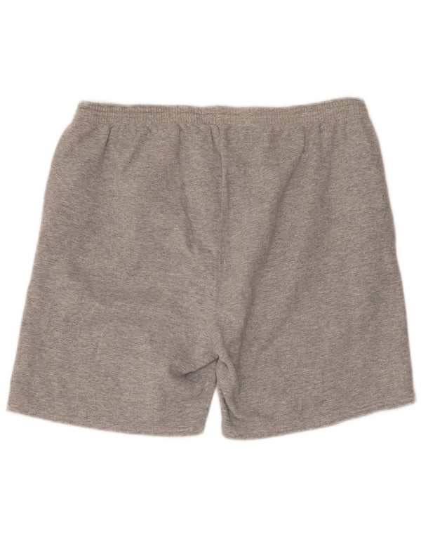 Champion Short de Sport Princeton Homme Gris Large Coton