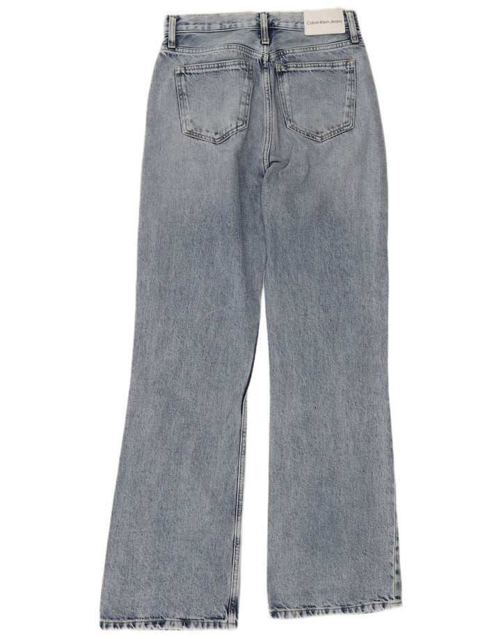 Calvin Klein Jean Bootcut Homme W30 L33 Bleu Coton