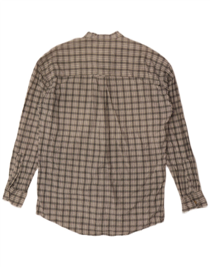 Chaps Ralph Lauren Chemise Homme Medium Kaki Check Cotton