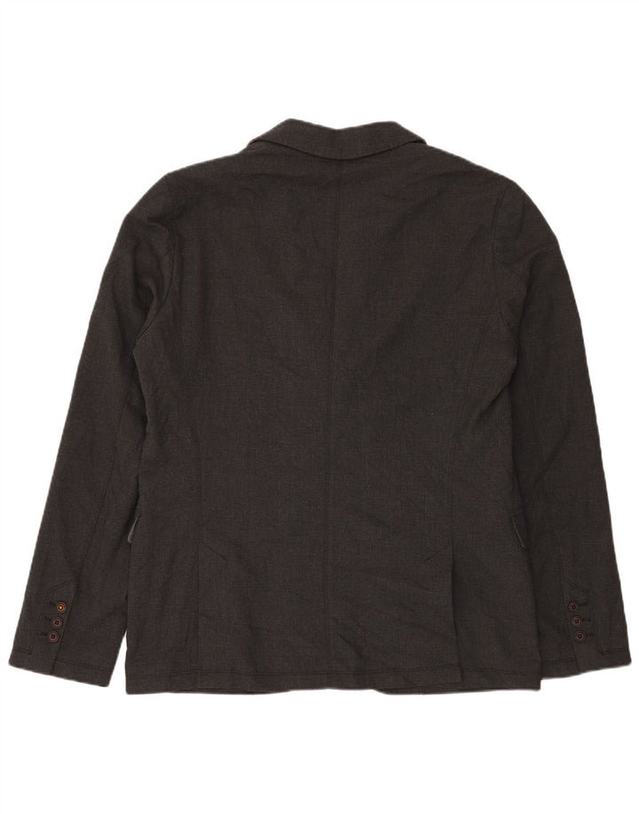 Hugo Boss Veste blazer à 2 boutons pour homme EU 54 2XL Gris Polyester