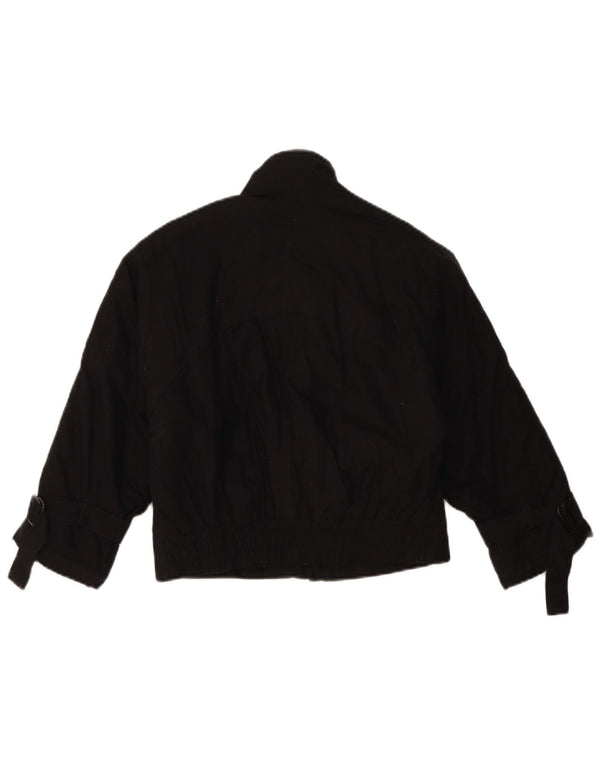 Blouson Bomber Vintage Garçon 11-12 ans Noir