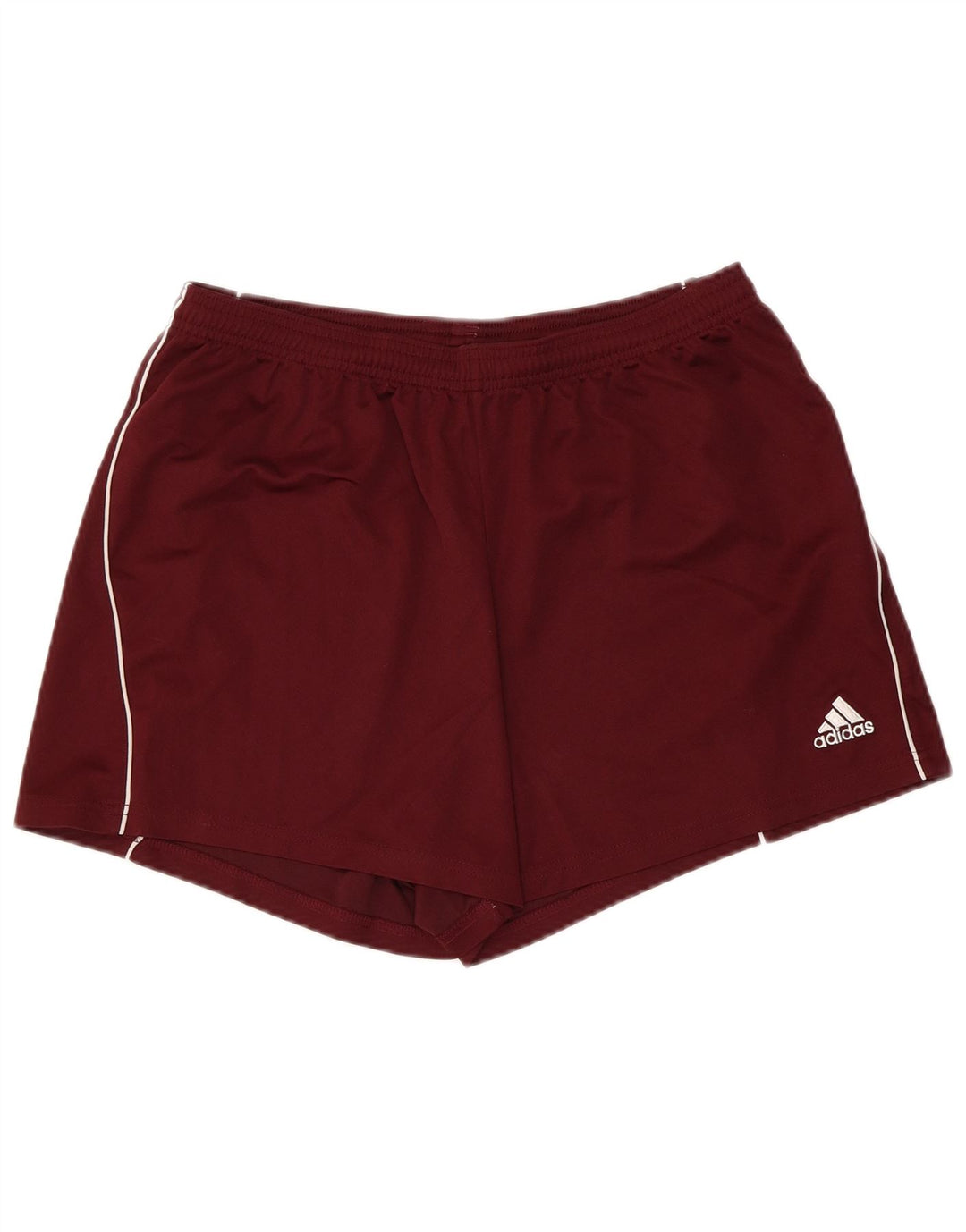 ADIDAS Short de sport Climalite pour femme UK 14 Large Bordeaux Polyester