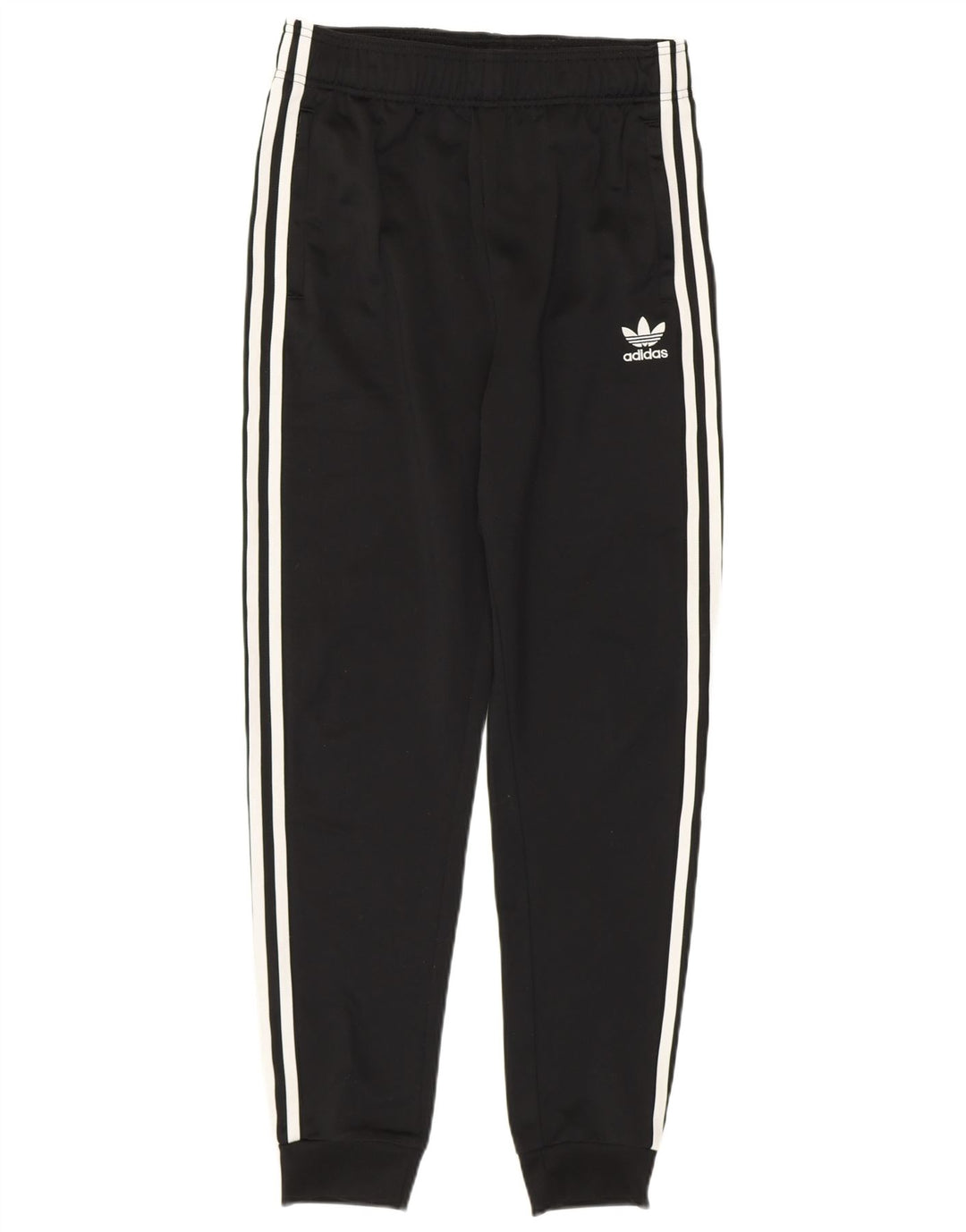 ADIDAS Pantalon de Survêtement Garçon Joggers 14-15 ans Noir Rayé Polyester