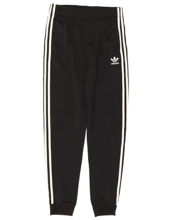 ADIDAS Pantalon de Survêtement Garçon Joggers 14-15 ans Noir Rayé Polyester