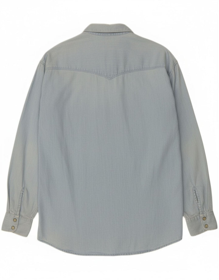 Uniforme Chemise en Jean Homme XL Bleu Coton