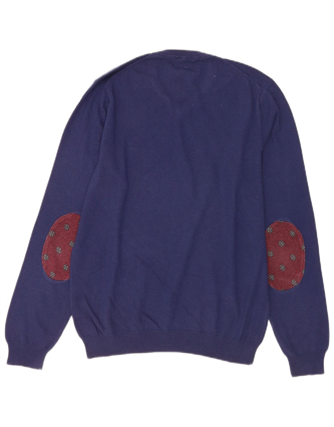 SUN68 Pull col V Homme Laine Bleu Moyen