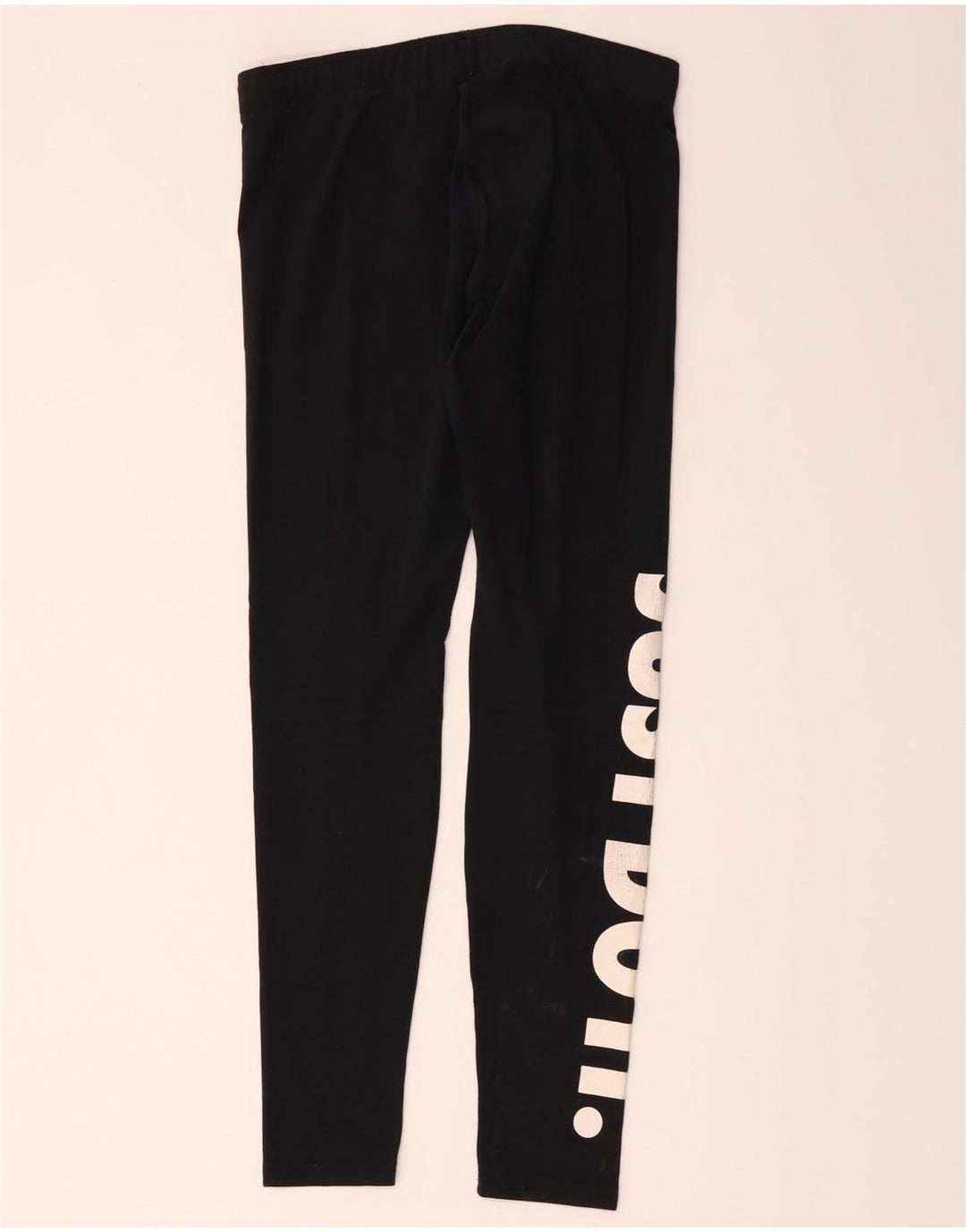 Nike Leggings graphiques pour femmes UK 12 coton noir moyen