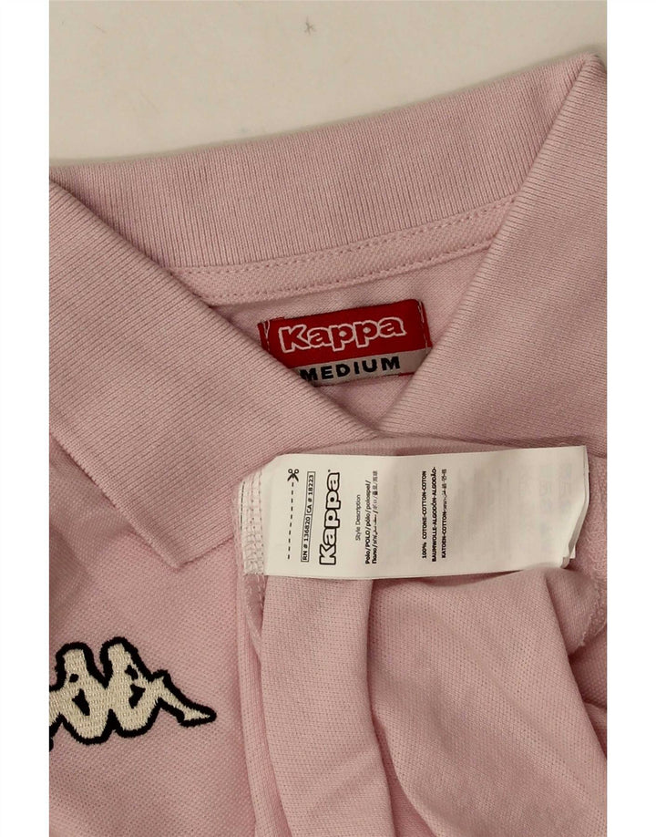 Kappa Polo Femme UK 12 Coton Rose Moyen