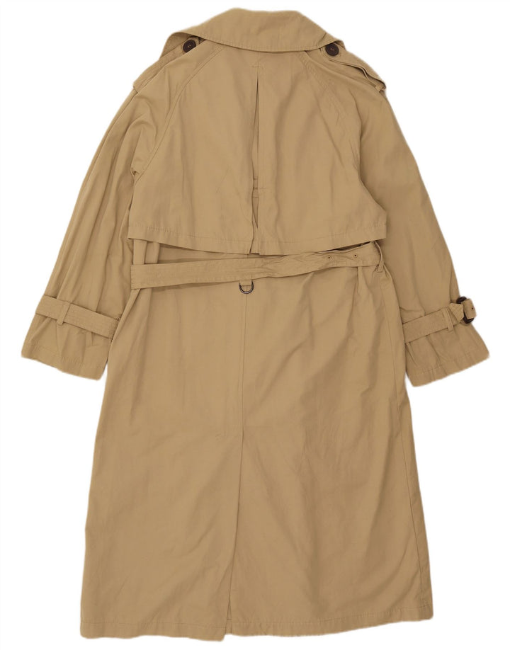 Zara Femme Trench Oversize UK 6 XS Beige Polyester