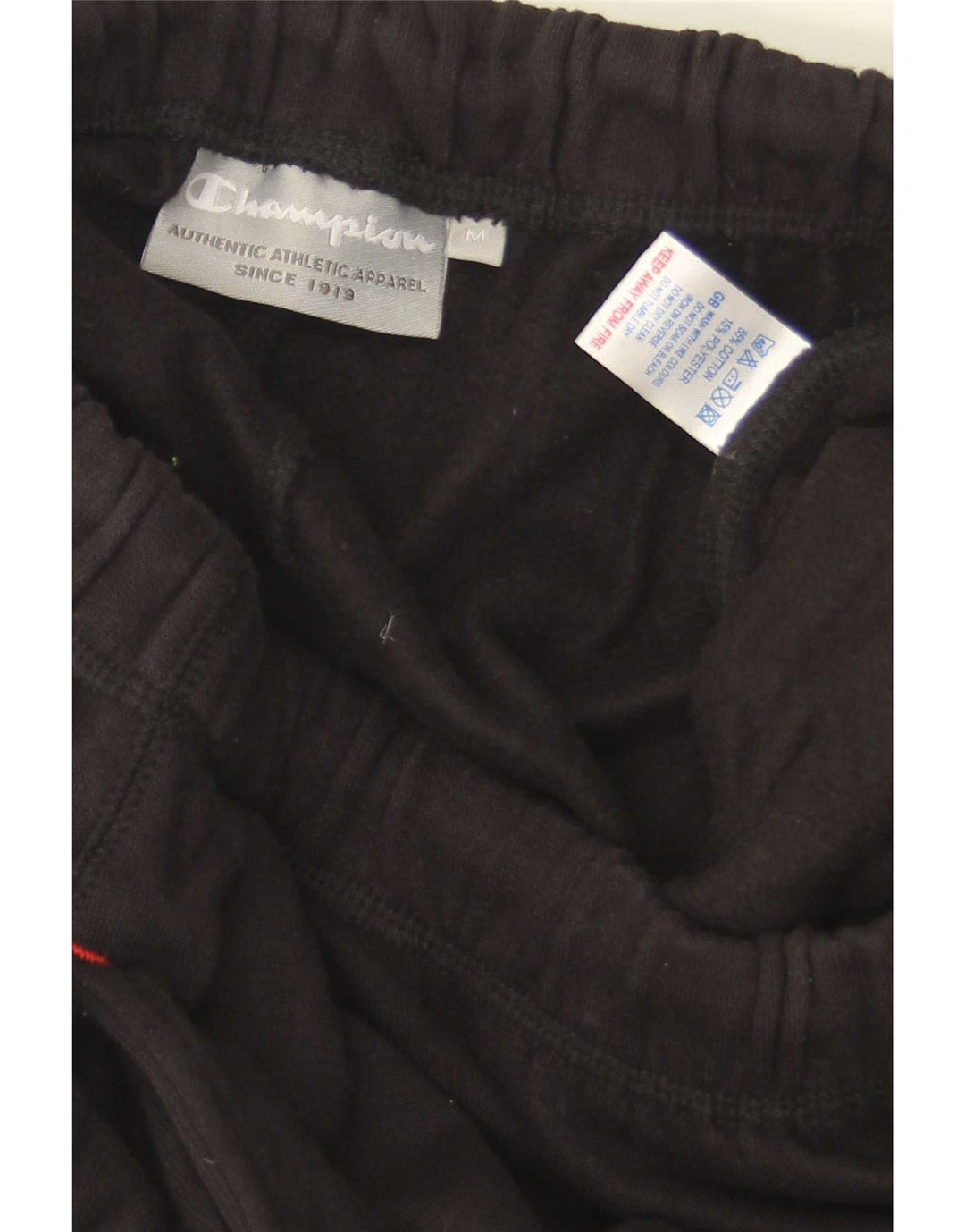 Champion Pantalon De Survêtement Joggers Homme Noir Moyen Coton