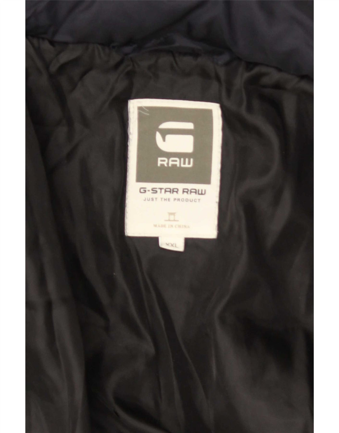G-Star Veste matelassée homme UK 44 2XL Bleu marine Polyester