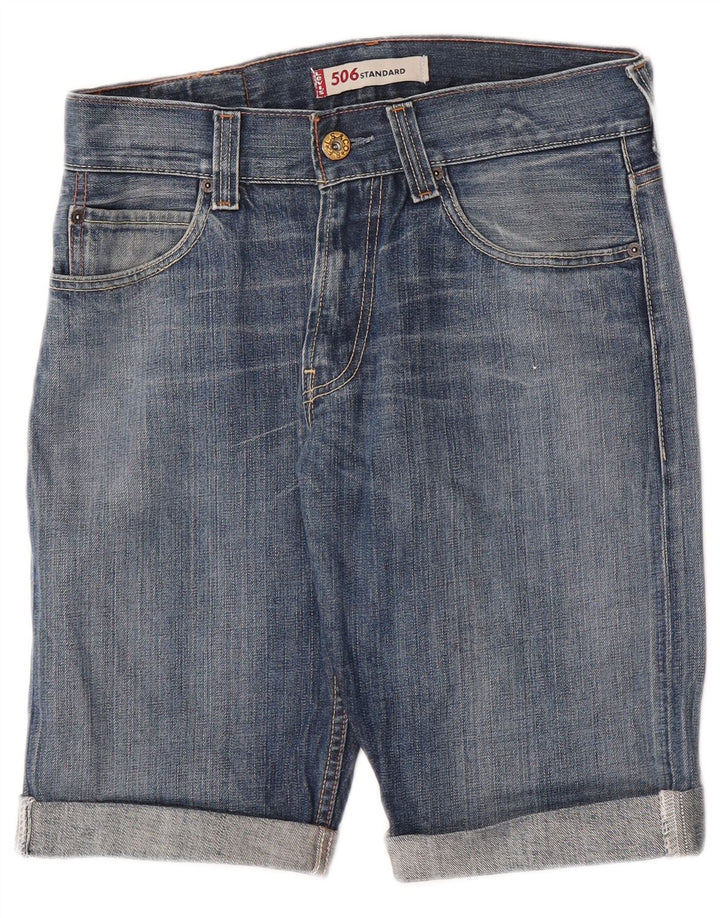 Levi's Short en Jean 506 W31 Homme Bleu Moyen Coton