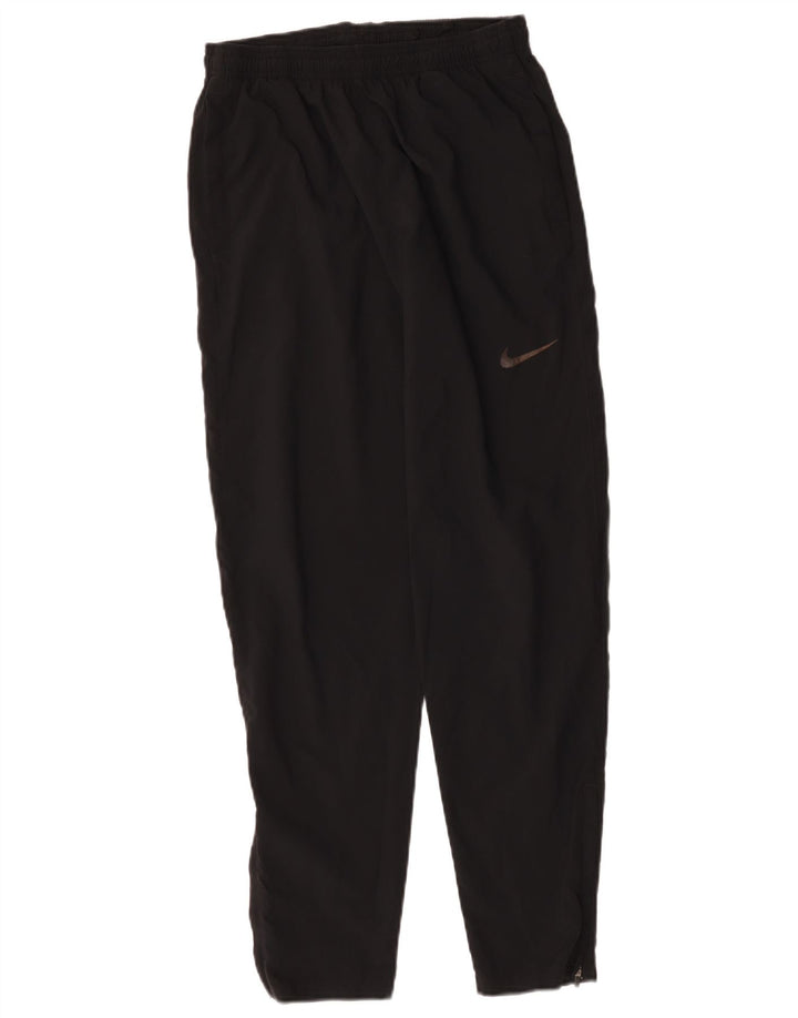 Pantalon de survêtement Nike Dri Fit pour femme, petit, noir, polyester
