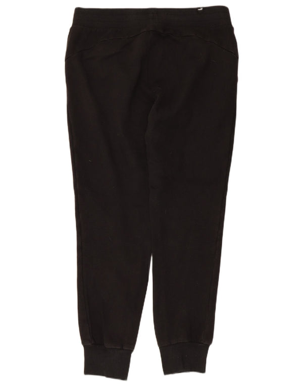 Puma Pantalon de survêtement pour femme Joggers UK 14 Large Noir Polyester
