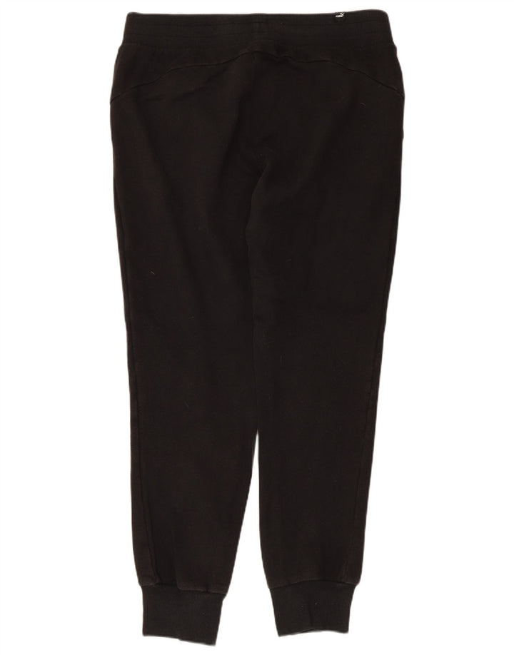 Puma Pantalon de survêtement pour femme Joggers UK 14 Large Noir Polyester