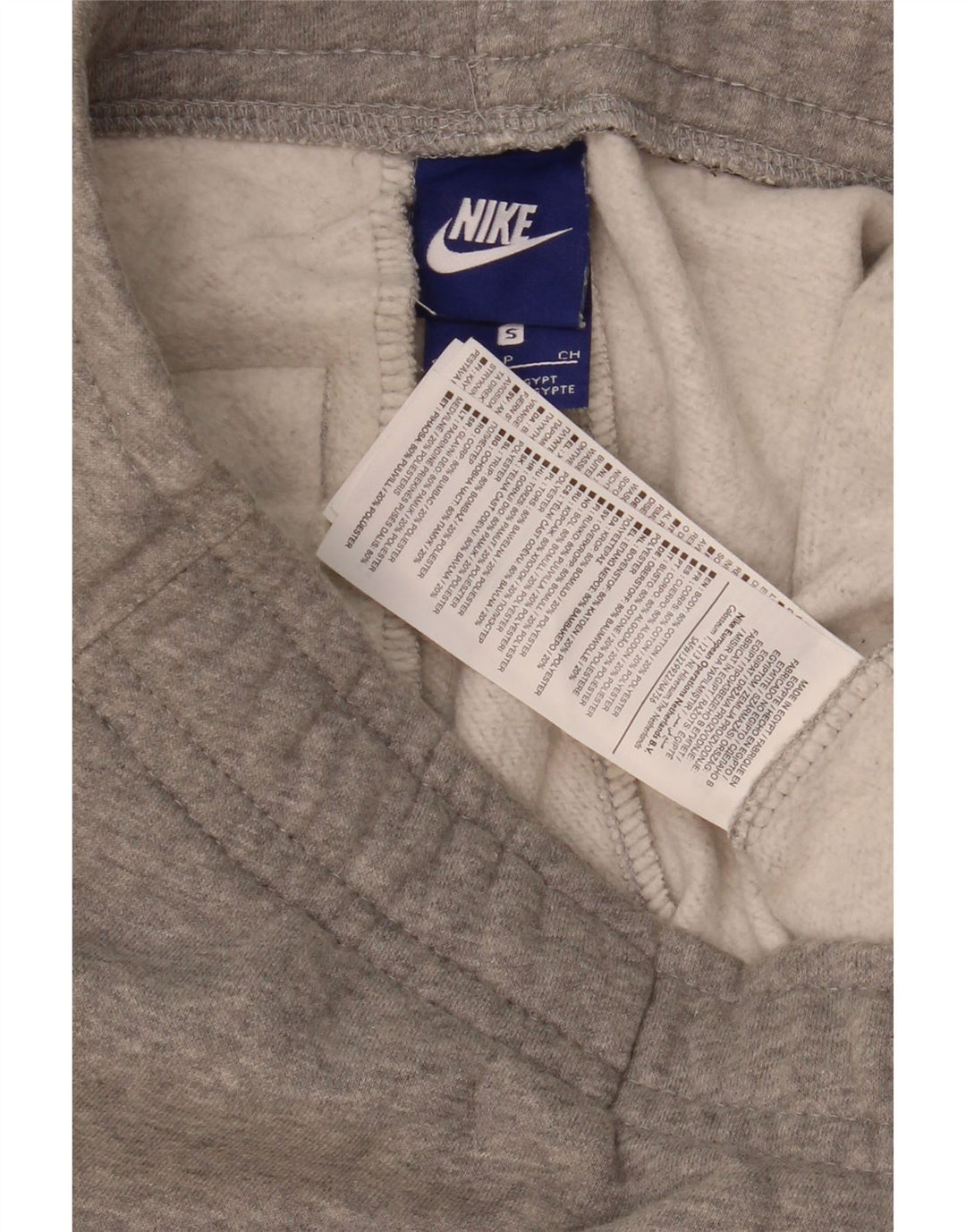 Nike Pantalon de survêtement pour homme en coton gris Taille S