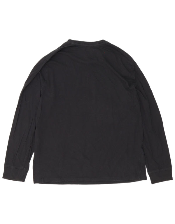 Levi's Haut Graphique à Manches Longues Homme Noir Large Coton
