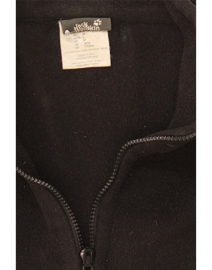 Jack Wolfskin Veste polaire pour homme UK 36/38 Medium Noir Polyester