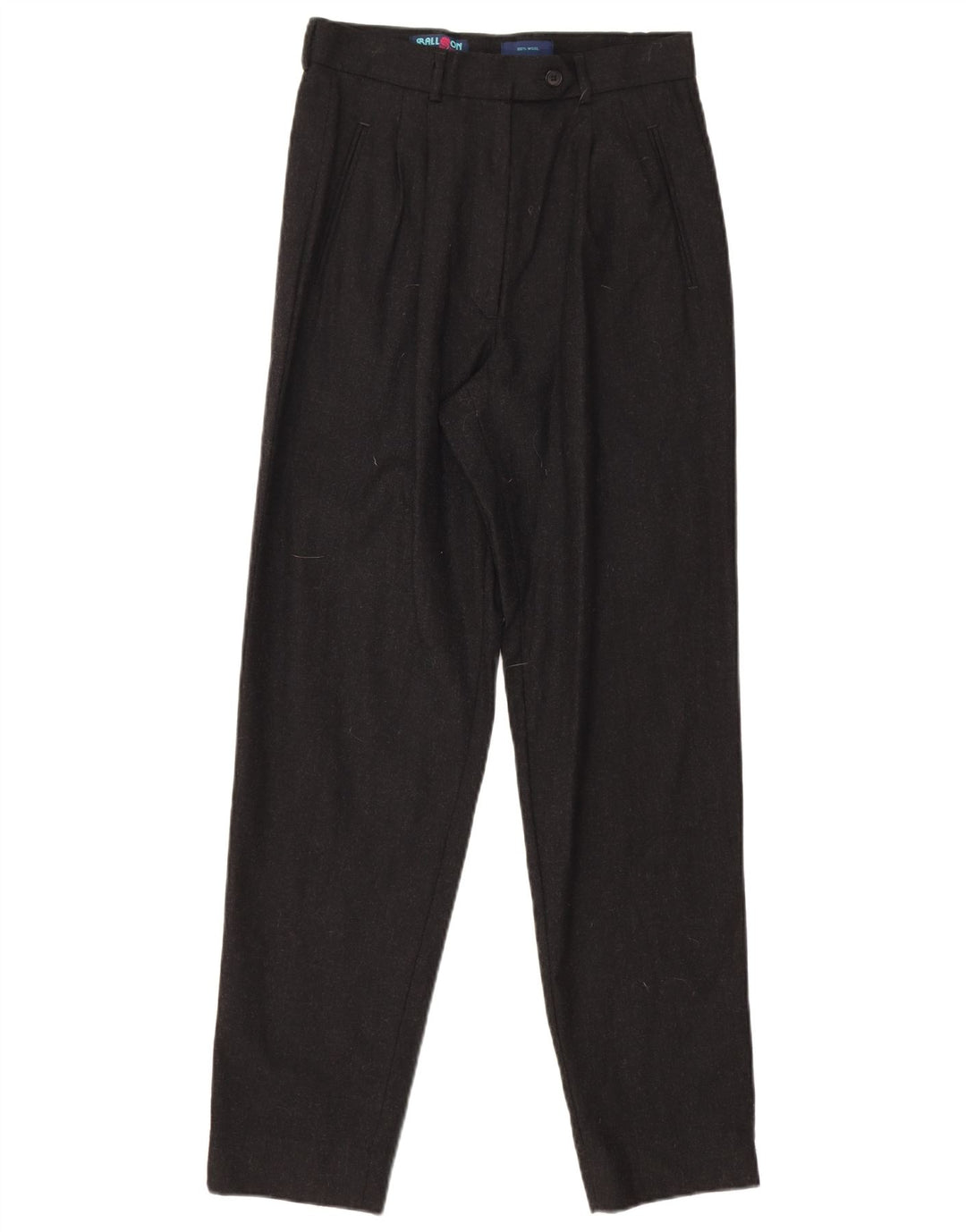 Balloon Pantalon de costume pour femme IT 42 Medium W27 L28 Laine noire