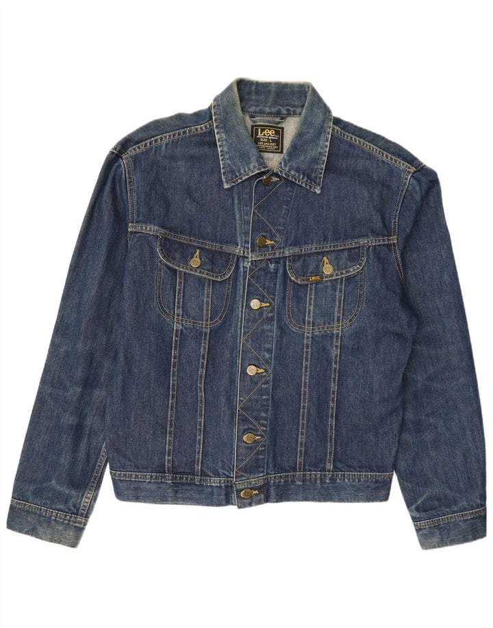 Lee Boys Veste en jean 12-13 ans Grand Bleu Coton