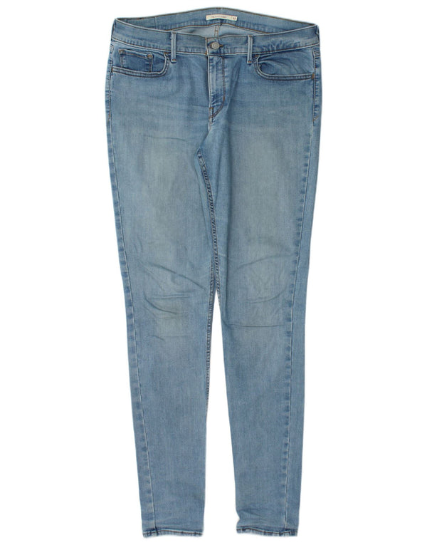 LEVI'S Jean 710 Super Skinny Femme W32 L34 Bleu Coton