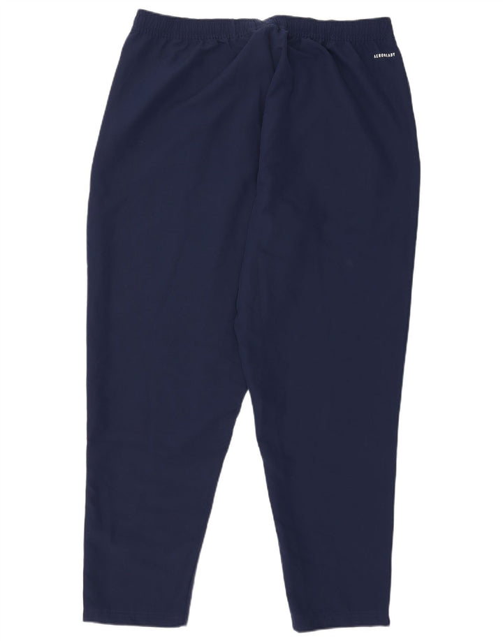 Adidas Pantalon de survêtement Aeroready pour homme XL Bleu marine Polyester