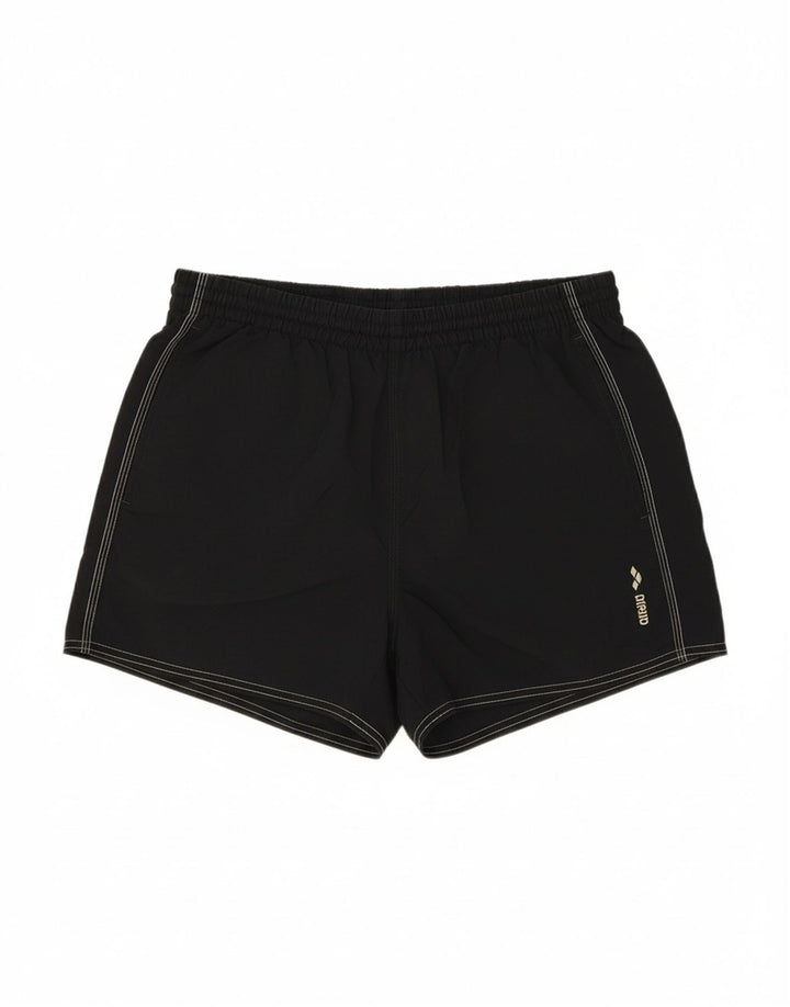 ARENA Mens Sport Shorts Small  Black Polyamide