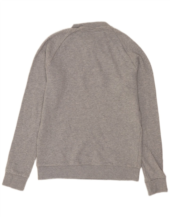 ADIDAS Sweat-shirt graphique pour hommes XS Gris Coton